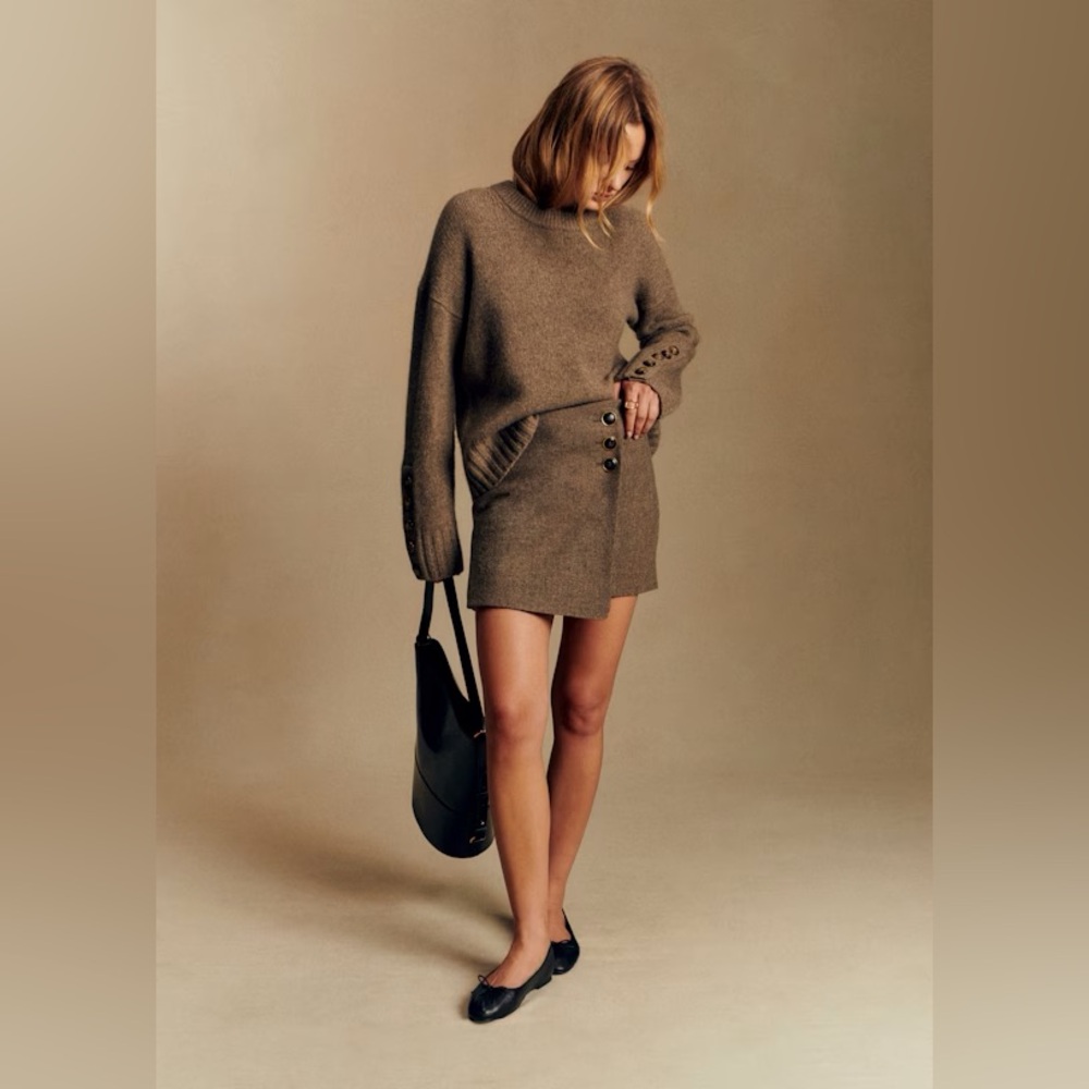 NWT Sezane Peter skirt 34 - Picture 3 of 4